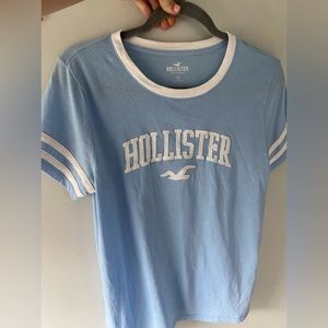 light blue girls hollister top